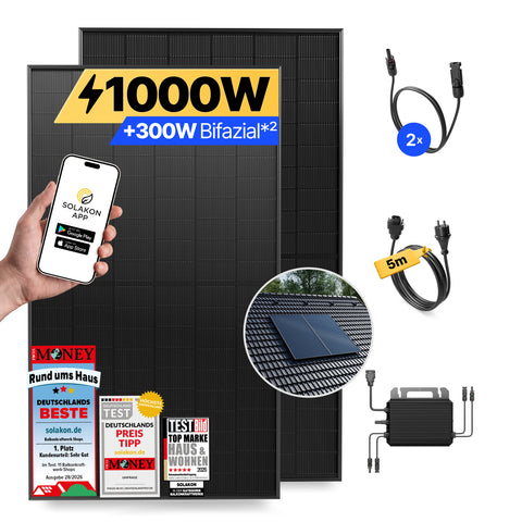 onBasic: 1000 Watt Balkonkraftwerk
