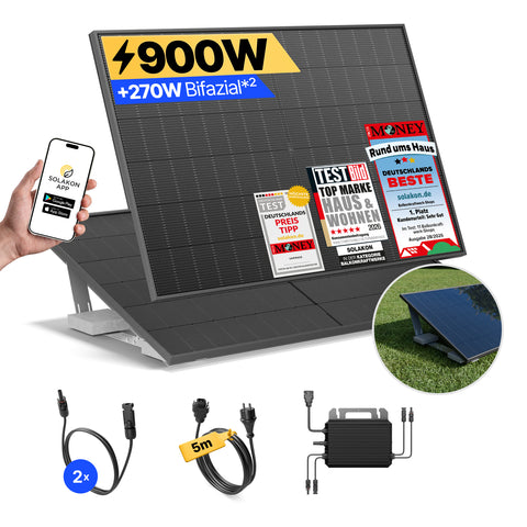 onLite: 900 Watt Balkonkraftwerk