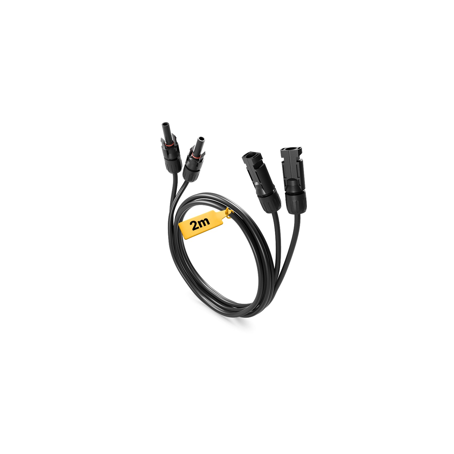 2 m Solarkabel - 2 Stück